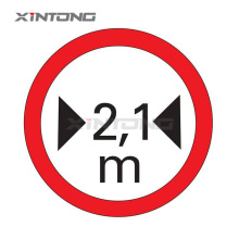 Xintong Reflective Informer le signe d&#39;avertissement de la circulation